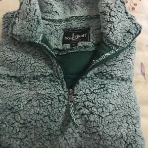 sherpa fleece sweater
